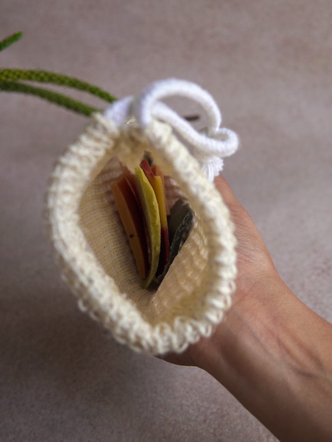 Exfoliating Soap Bag