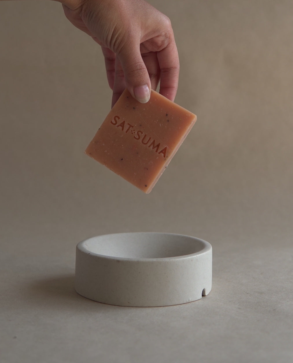 Stoneware Soap Dish