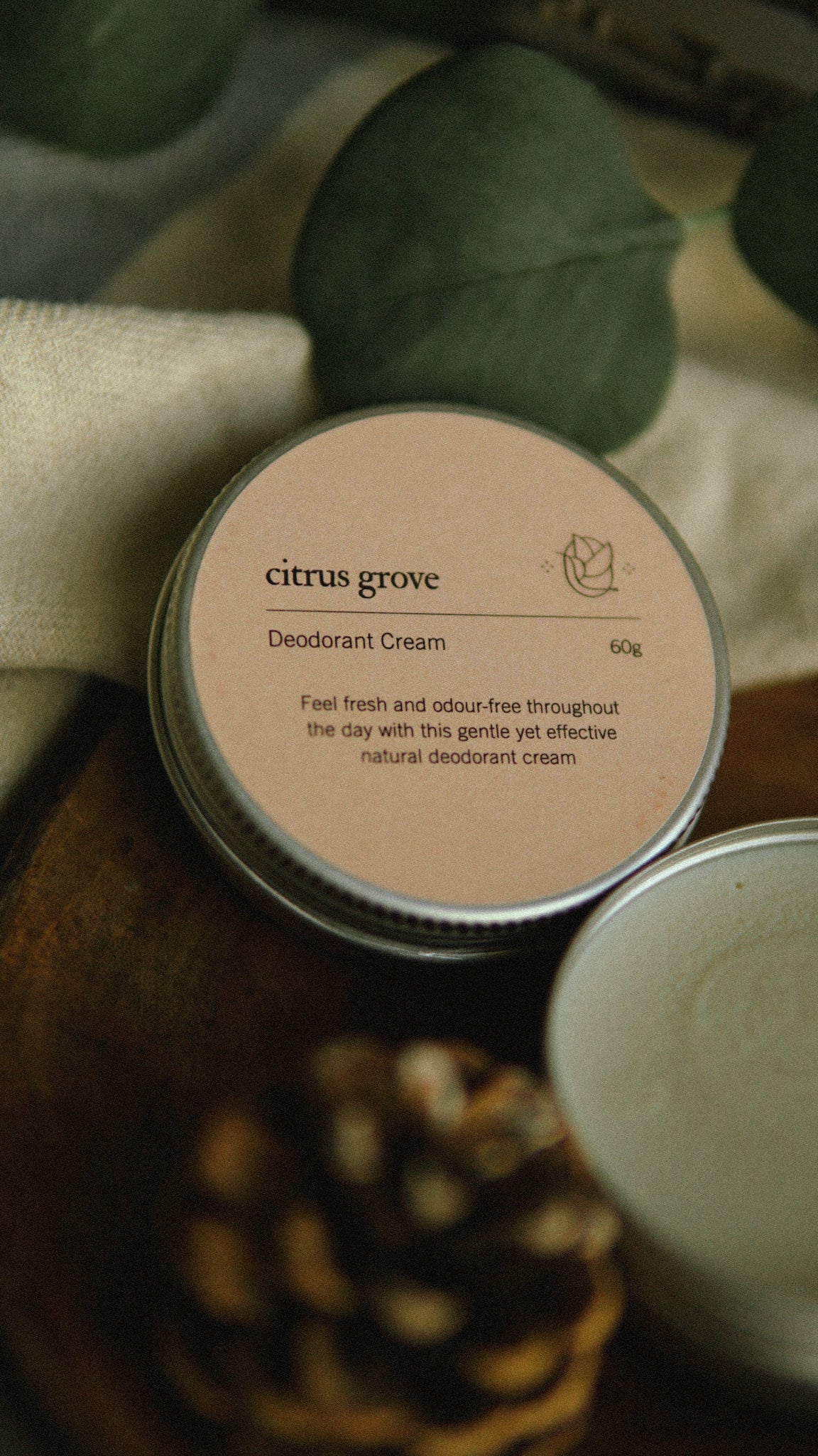 Citrus Grove Natural Deodorant